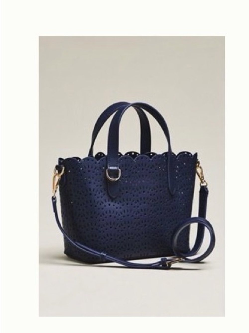 NWT Anthropologie Shiraleah Lola Mini Tote Bag